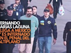 Fernando Farías Laguna llega a México y es internado en el penal del Altiplano