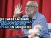 ¡A cuenta de la UNAM! Investigación señala a Taibo por $175 mil en banquetes