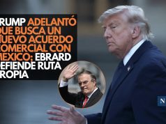 Trump adelantó que busca un nuevo acuerdo comercial con México; Ebrard defiende ruta propia