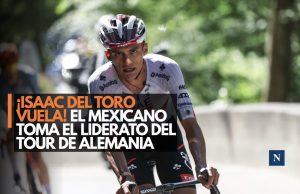 ¡Isaac del Toro vuela! El mexicano toma el liderato del Tour de Alemania