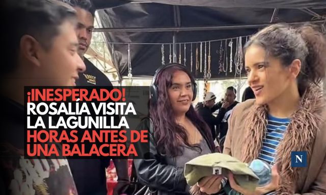 ¡Motomami en la Laguinilla! Rosalía visitó la zona antes de una balacera