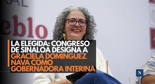 La elegida: Congreso de Sinaloa designa a Graciela Domínguez Nava como gobernadora interina