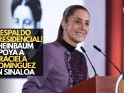 ¡Apoyo total! Sheinbaum respalda a Graciela Domínguez en Sinaloa