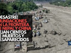 ¡Desastre! Inundaciones en la frontera de Nepal y China dejan cientos de muertos y desaparecidos