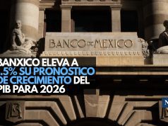 Banxico eleva a 1.5% su pronóstico de crecimiento del PIB para 2026