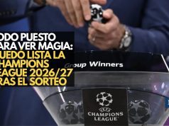 Todo puesto para ver magia: Quedó lista la Champions League 2026/27 tras el sorteo