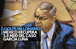 ¡5.8 mdd recuperados por caso García Luna! México los destinará a escuelas de Guerrero