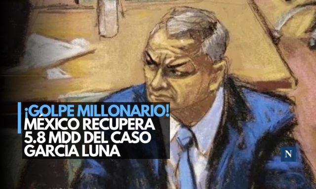 ¡5.8 mdd recuperados por caso García Luna! México los destinará a escuelas de Guerrero