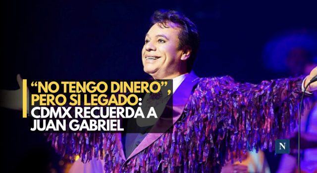 “Amor eterno”: CDMX y el cine recuerdan a Juan Gabriel a 10 años de su muerte