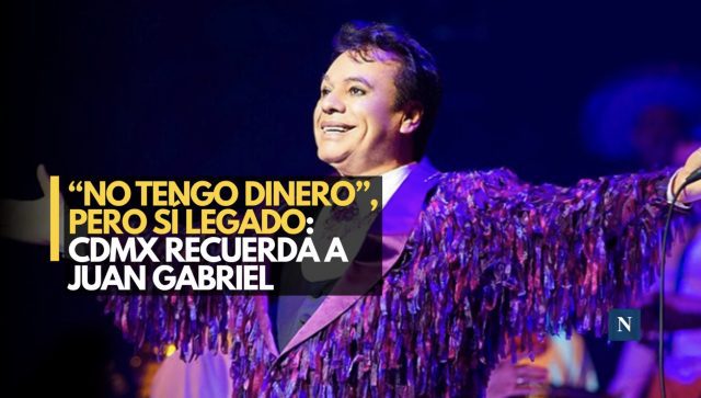 “Amor eterno”: CDMX y el cine recuerdan a Juan Gabriel a 10 años de su muerte