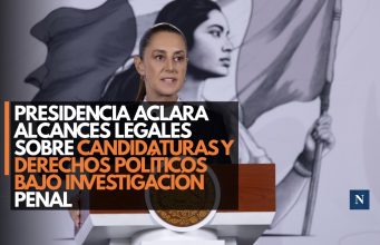 Presidencia aclara alcances legales sobre candidaturas y derechos políticos bajo investigación penal