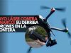 ¡Voló un dron con su rayo láser! EU derriba 3 drones de cárteles con láser
