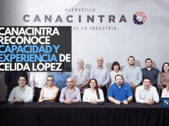 Canacintra reconoce capacidad y experiencia de Celida López