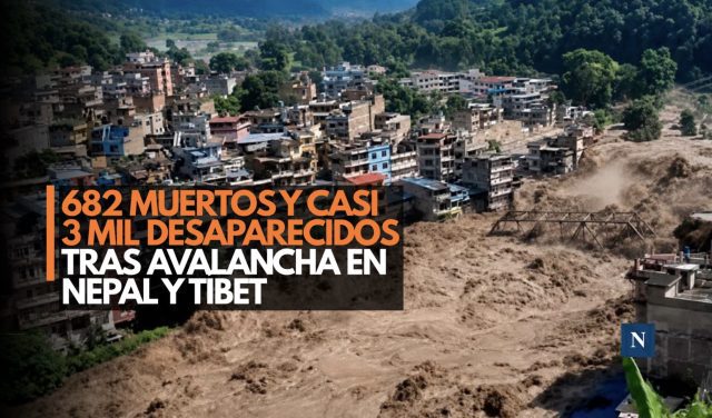 ¡Desastre en Nepal y Tíbet! Ya van 682 muertos y miles desaparecidos