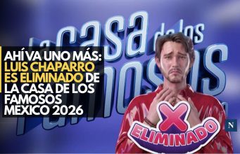 Ahí va uno más: Luis Chaparro es eliminado de La Casa de los Famosos México 2026