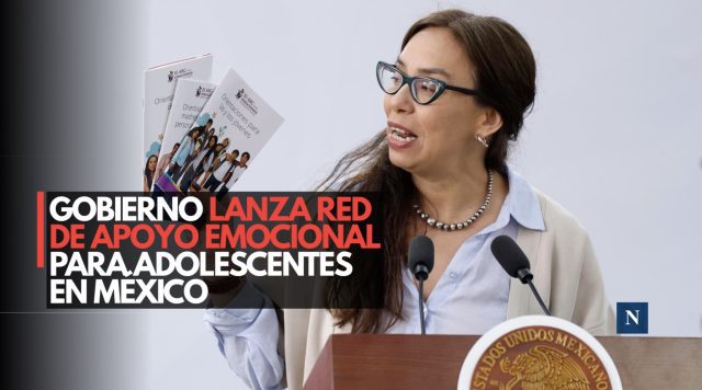 Gobierno lanza red de apoyo emocional para adolescentes en México