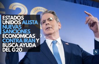 Estados Unidos alista nuevas sanciones económicas contra Irán y busca ayuda del G20
