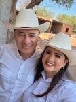 Alfonso Durazo y Celida López