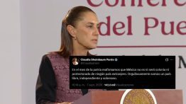 Claudia Sheinbaum responde a Trump