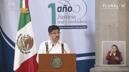 Hugo Aguilar Primer Informe de la SCJN: "Un año de justicia real y verdadera. Una nueva forma de entender y hacer justicia”. Claudia Sheinbaum