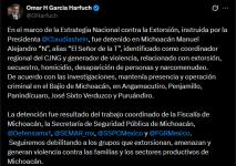 ¡Cae “El Señor de la T”! Detienen a presunto coordinador del CJNG en Michoacán