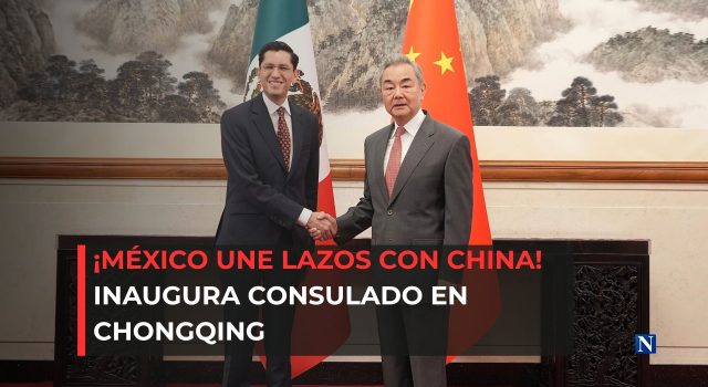 ¡México fortalece lazos con China! Velasco inaugura consulado