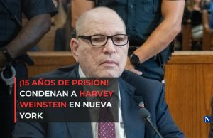 ¡15 años de prisión! Condenan a Harvey Weinstein en Nueva York