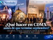 ¿Qué hacer en CDMX antes de que termine septiembre? Conciertos, cultura, diseño y Noche de Museos