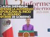 Claudia Sheinbaum defiende la austeridad republicana al inicio de su Segundo Informe de Gobierno