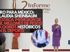 Oro para México: Claudia Sheinbaum destaca inversión de mil millones de pesos y logros históricos en el deporte