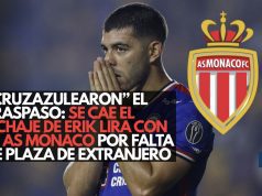“Cruzazulearon” el traspaso: Se cae el fichaje de Erik Lira con el AS Mónaco por falta de plaza de extranjero