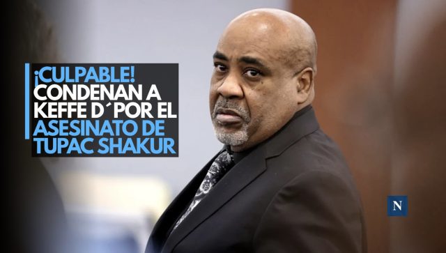 ¡Justicia 30 años después! Condenan a ‘Keffe D’ por el asesinato de Tupac Shakur