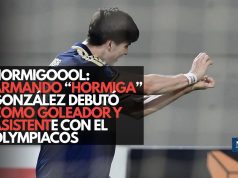Hormigooool: Armando “Hormiga” González debutó como goleador y asistente con el Olympiacos