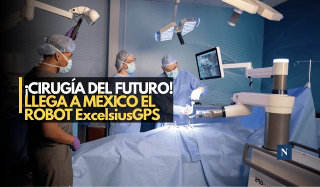 ¡México da un salto médico! Llega robot para cirugías de columna y cráneo