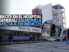 ¡Alerta sanitaria! Salmonela afecta a 135 médicos del Hospital General