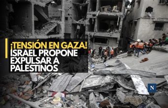 ¡Tensión en Gaza! Israel propone expulsar a palestinos