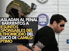 Trasladan al penal de Barrientos a presuntos responsables del multihomicidio del músico de Camilo Séptimo