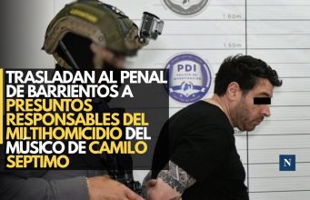 Trasladan al penal de Barrientos a presuntos responsables del multihomicidio del músico de Camilo Séptimo