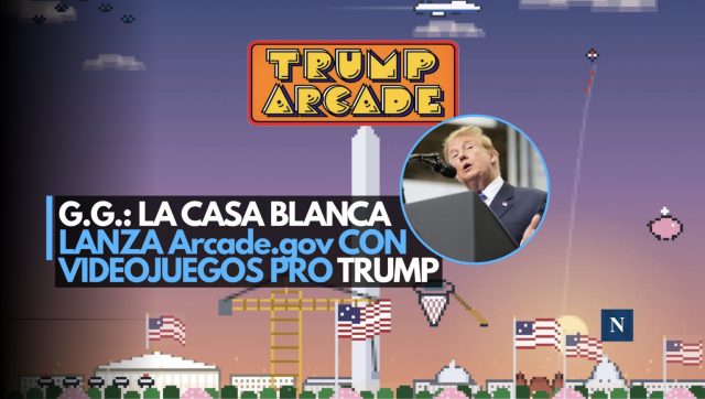 G.G.: La Casa Blanca lanza Arcade.gov con videojuegos pro Trump