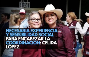 ¡Celida López va por la Coordinación! Destaca experiencia y sensibilidad social