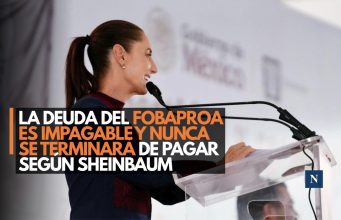 La deuda del Fobaproa es impagable y nunca se terminará de pagar según Sheinbaum