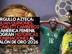 Orgullo azteca: Julián Quiñones, Scarlett Camberos y América Femenil logran históricas nominaciones al Balón de Oro 2026