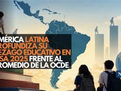 América Latina profundiza su rezago educativo en PISA 2025 frente al promedio de la OCDE