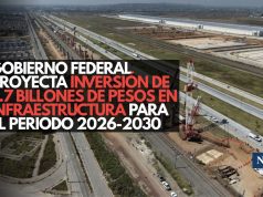 Gobierno federal proyecta inversión de 5.7 billones de pesos en infraestructura para el periodo 2026-2030