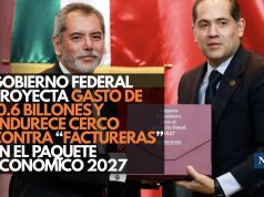 Gobierno federal proyecta gasto de 10.6 billones y endurece cerco contra “factureras” en el Paquete Económico 2027