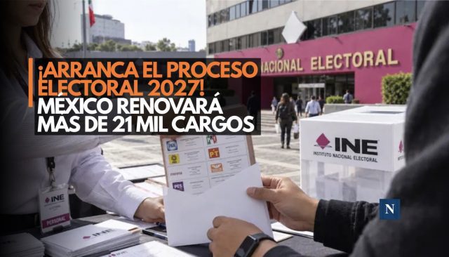 ¡Arranca el proceso electoral 2027! México renovará más de 21 mil cargos