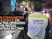 ¡Cuidado con el torito! Alcoholímetro 24 horas SSC activa operativo
