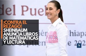¡Contra el rezago! Sheinbaum anuncia libros de Matemáticas y Lectura