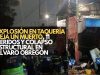 Explosión en taquería deja un muerto, 11 heridos y colapso estructural en Álvaro Obregón
