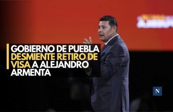 Gobierno de Puebla desmiente retiro de visa a Alejandro Armenta